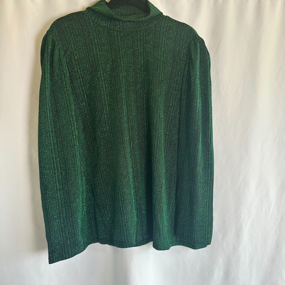 ✨ Grace The Perfect Fit  Women's 2X Holiday Sparkle Blouse ✨